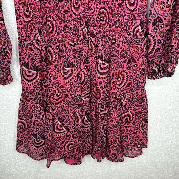 NWT ALC Sari Silk Mini Dress Pink Floral Size 2 Revolve - Picture 5 of 16